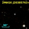 2MASX J20385763+0303002
