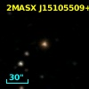 2MASX J15105509+0533316