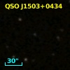 QSO J1503+0434