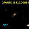 2MASX J15110085+0539408