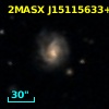 2MASX J15115633+0533331