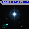 CCDM J15428+0509AB