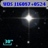 WDS J16087+0524