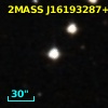 2MASS J16193287+0725588