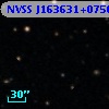 NVSS J163631+075023