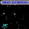 2MASS J17305828+0702223