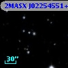 2MASX J02254551+4239076