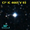 Cl* IC 4665      V      93