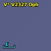 V* V2327 Oph