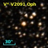 V* V2091 Oph