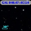 GAL 040.47+02.59