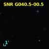 SNR G040.5-00.5