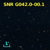 SNR G042.0-00.1