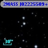 2MASS J02225509+4235028