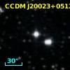 CCDM J20023+0512C