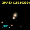 2MASX J15110339+0731559