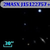 2MASX J15122757+0730453