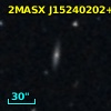2MASX J15240202+0818551