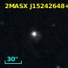 2MASX J15242648+0809082