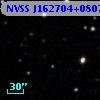 NVSS J162704+080750