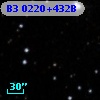B3 0220+432B