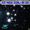 Cl* NGC 1502      W      33