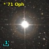 *  71 Oph