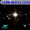 CCDM J04321+5713AB
