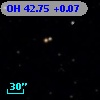 OH  42.75  +0.07