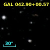 GAL 042.90+00.57