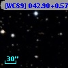 [WC89] 042.90+0.57B