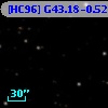 [HC96] G43.18-0.52  2