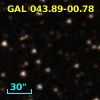 GAL 043.89-00.78