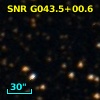 SNR G043.5+00.6