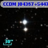 CCDM J04387+5447B