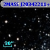 2MASS J20342211+0726255