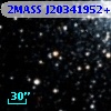 2MASS J20341952+0722503
