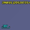 2MASS J20524735+0640044