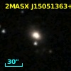 2MASX J15051363+0847477