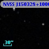 NVSS J150328+100015