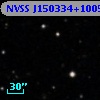 NVSS J150334+100536