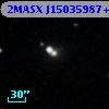 2MASX J15035987+1009164