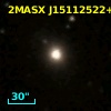 2MASX J15112522+0913278