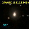 2MASX J15113345+0928238