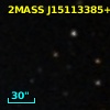 2MASS J15113385+1009303