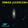 2MASX J15292194+0905276
