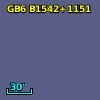 GB6 B1542+1151