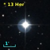 *  13 Her