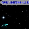 NVSS J165748+113947