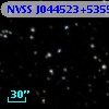 NVSS J044523+535554